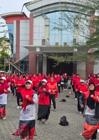 Senam Massal Peringati HANI 2025 Sumut