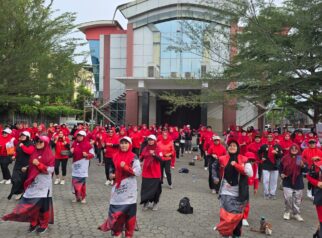 Senam Massal Peringati HANI 2025 Sumut