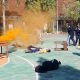 Simulasi Kebakaran PMR SMPN 10 Jember