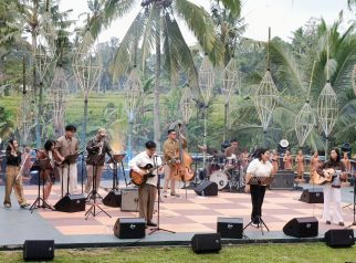 Penampilan musik dan pameran batik di BRI Jazz Gunung Ijen Series 3 2025