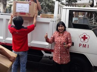 Mantan pengurus PMI Cabang Jember, Pertiwi Sudjiati