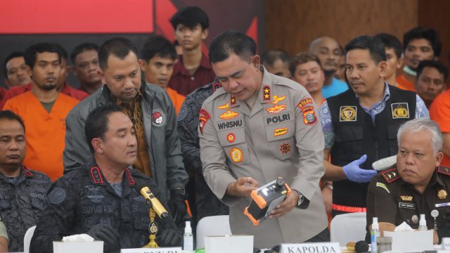 Polda Sumut Sita 1,7 Ton Narkoba