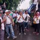 aksi unjuk rasa Aliansi Masyarakat Peduli Keadilan (AMPK) di DPRD Deli Serdang