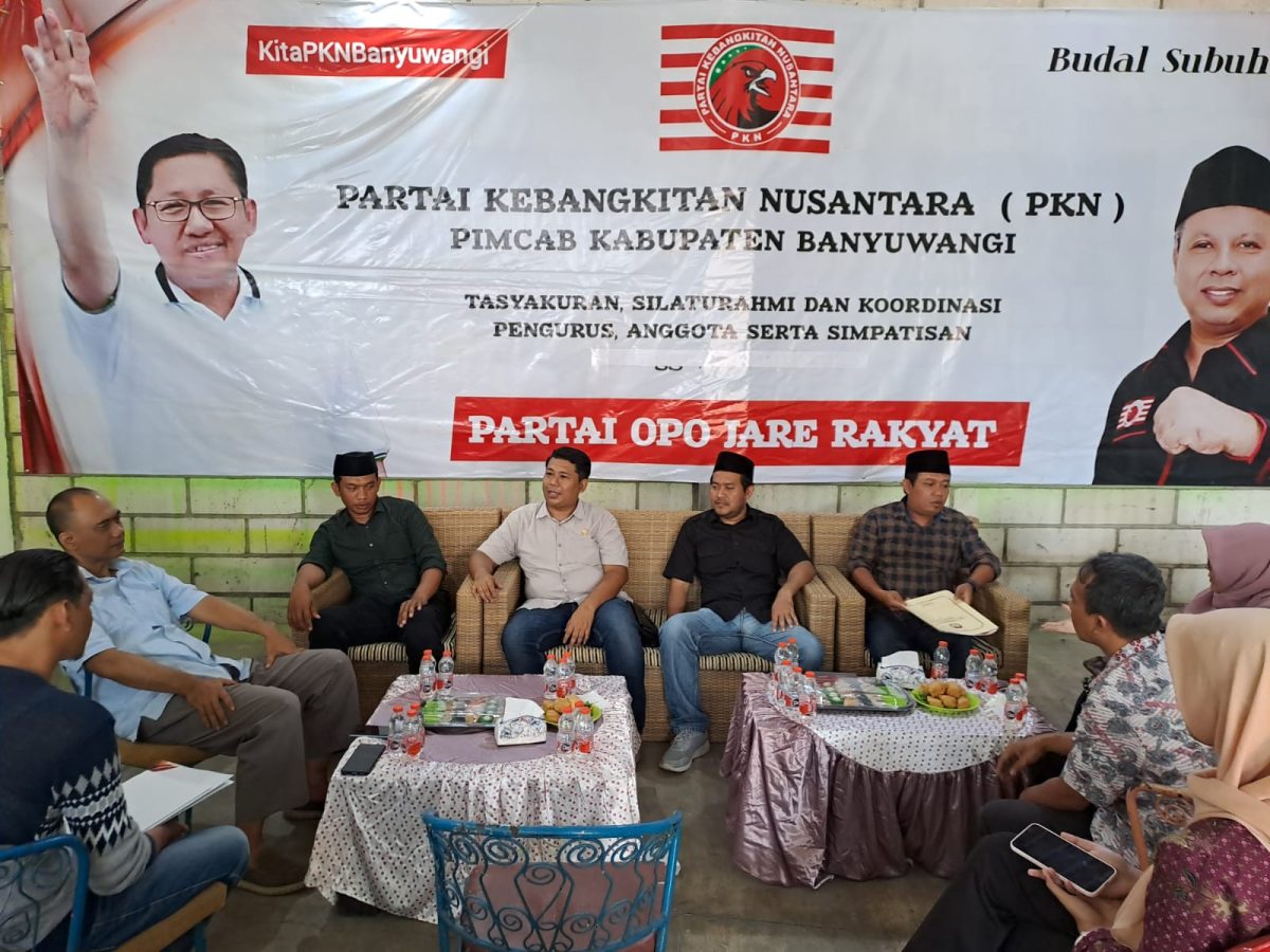 Bawaslu Verifikasi Partai Kebangkitan Nusantara Pimcab Banyuwangi