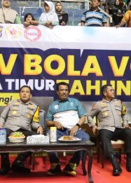 Kapolresta Banyuwangi Dukung Semangat Olahraga Bola Voli U-19