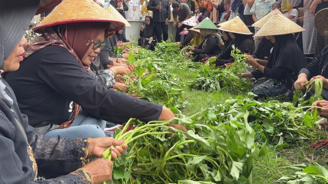 Angkat Kearifan Lokal, Unting-Unting Kangkung Jadi Tradisi Penataban