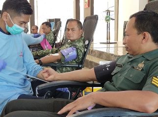 Brigif 9 Kostrad Jember Gelar Donor Darah