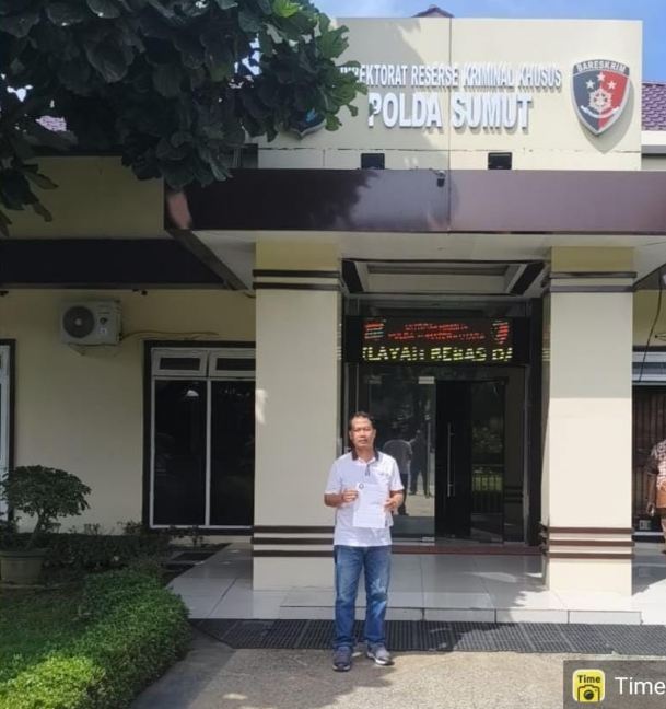 DPP PENJARA Laporkan Dugaan Penyimpangan Dana Desa di Padang Lawas Utara ke Polda Sumut