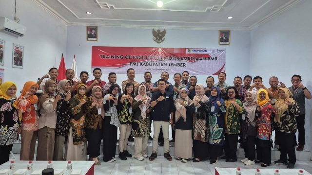 PMI Jember Latih Puluhan Guru SD Jadi Fasilitator PMR Mula