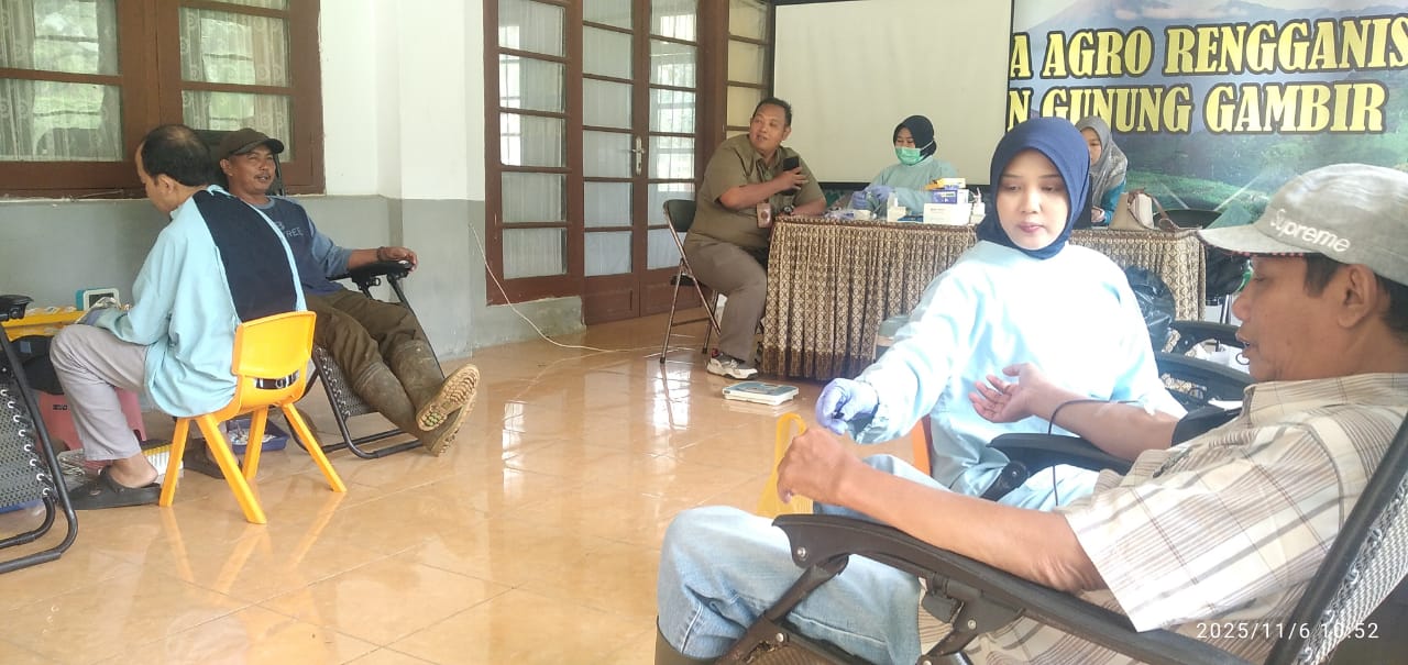PTPN I Kebun Gunung Gambir Jember Gelar Donor Darah Bersama PMI