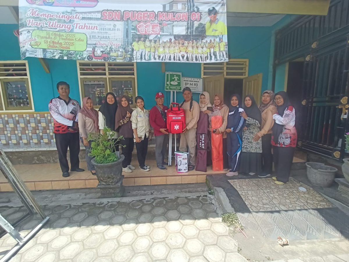 Enam Sekolah di Puger dan Gumukmas Terima Paket Kesiapsiagaan Bencana