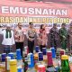 Polisi memusnahkan ribuan botol miras dan knalpot brong di