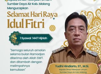 Kepala Dinas Pekerjaan Umum Sumber Daya Air (PU SDA) Kabupaten Malang, Yudhi Hindiarto