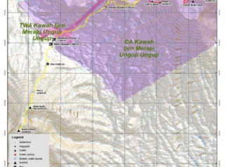 Jalur pendakian Ijen Banyuwangi: Rute Utama dan Variasinya