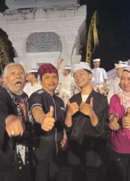 Damar Adji Adyaksa dalam pagelaran Pandome Urip Wojiwo