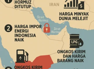 Ekspor Minyak Saudi Turun 50 Persen, Krisis Energi Global Meningkat Setelah Penutupan Selat Hormuz