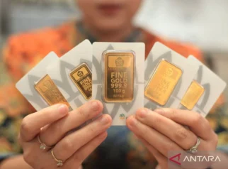 Harga Emas Antam di Pegadaian Jumat 17 April 2026 Stabil di Sekitar Rp3 Juta per Gram
