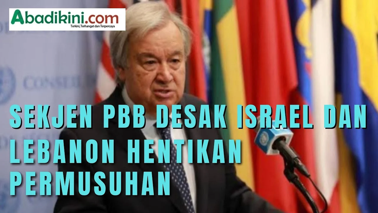 Israel Kejar Bint Jbeil, Sekjen PBB Desak Negosiasi Langsung dengan Lebanon