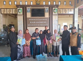 Kegiatan Volunteer di Desa Banyuwangi