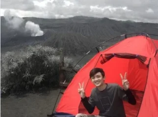 Tempat Camping di Pegunungan Ijen