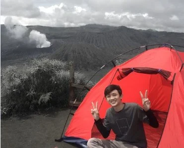 Tempat Camping di Pegunungan Ijen