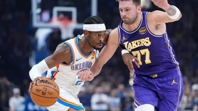 Thunder Dominates Lakers 139-96, Luka Doncic Suffer Hamstring Injury
