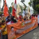 Ratusan Massa Partai Buruh Gelar Aksi May Day di Medan