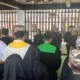 Bupati Banyuwangi Ipuk Fiestiandani melantik pejabat pimpinan tinggi pratama, administrator, dan pengawas di Pasar Pelayanan Publik Rogojampi.