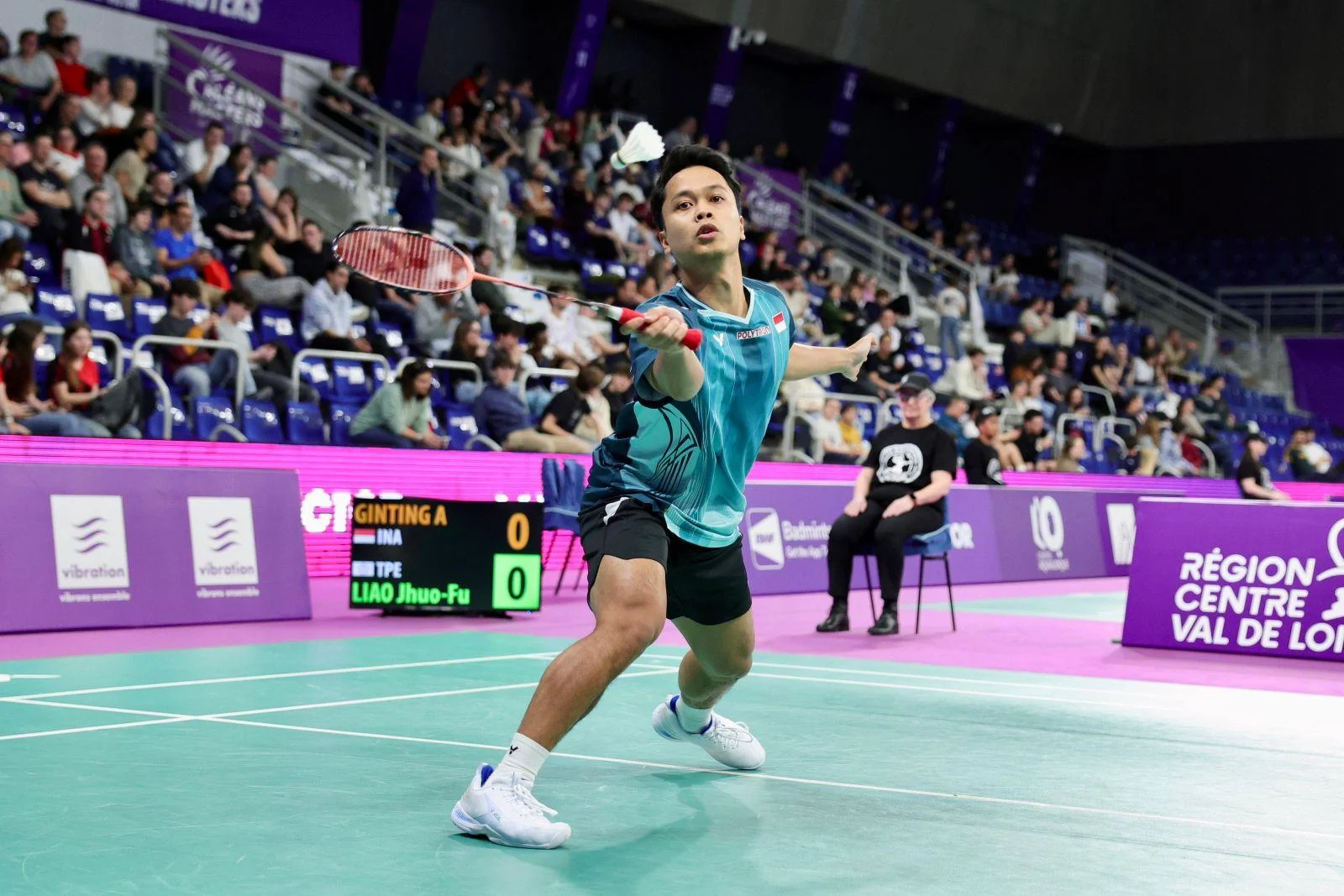 Anthony Sinisuka Ginting Melangkah ke 16 Besar Malaysia Masters 2026