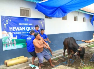 Lapas Banyuwangi Sembelih 12 Hewan Kurban