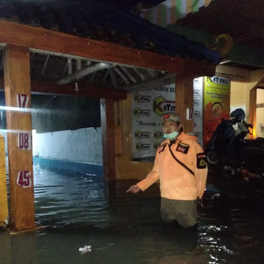 Banjir di Cepu, Blora, Menimpa Puluhan Rumah