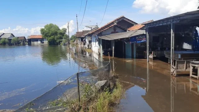 Banjir di Pati Berangsur Surut