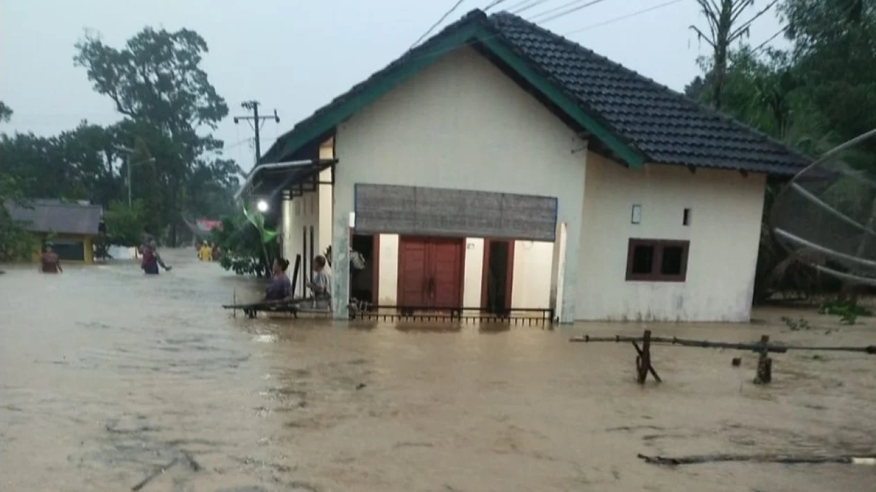 Banjir di Tapanuli Tengah Mulai Surut
