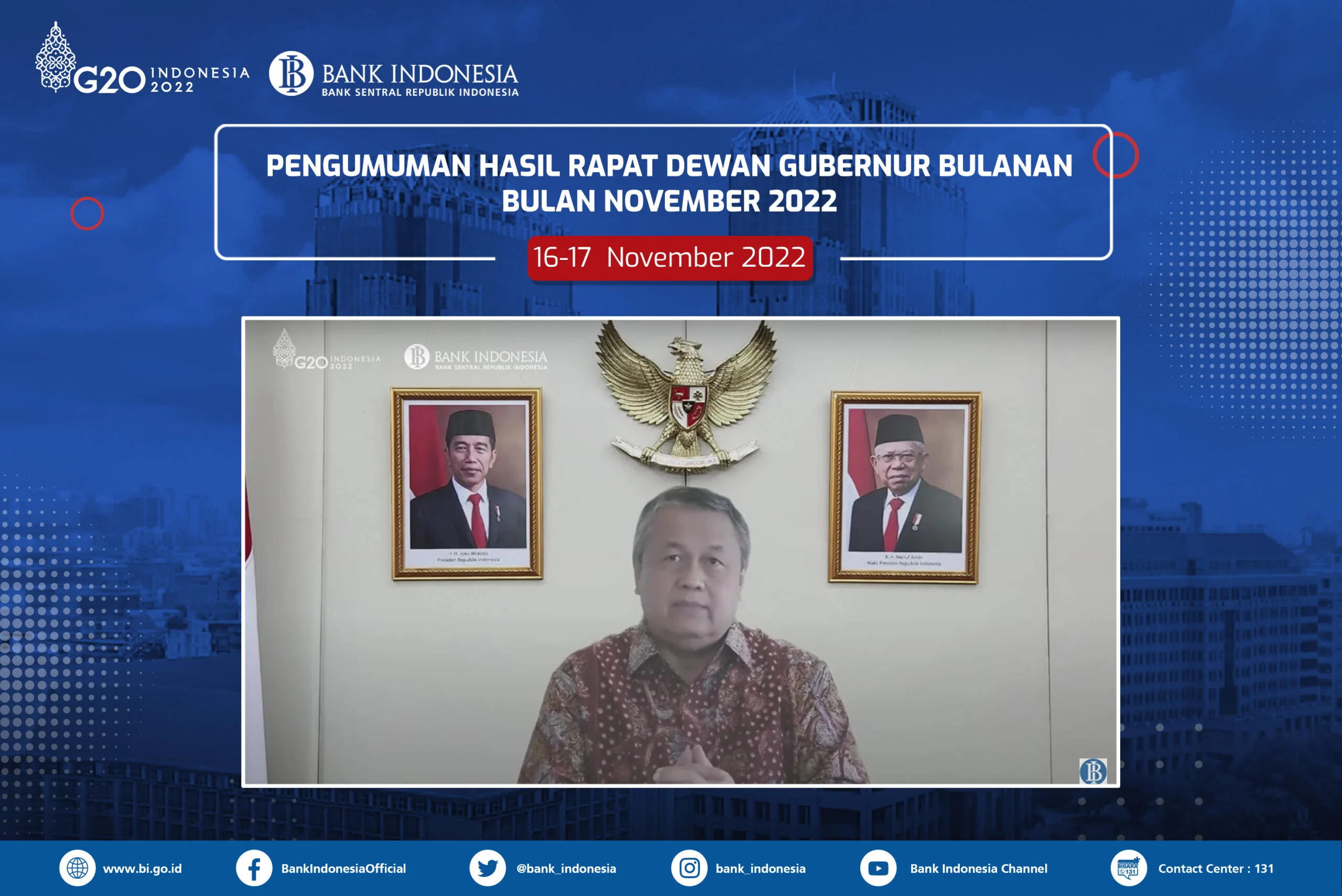 Bank Indonesia Naikkan Suku Bunga Menjadi 5,25 Persen di Mei 2026