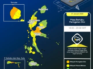 BMKG Peringatan Dini Hujan Lebat dan Angin Kencang 18-19 Mei 2026