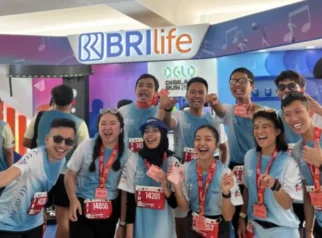 BRI Life Dukung Gaya Hidup Sehat Melalui Telkomsel Digiland Run 2026