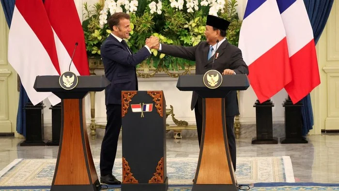 Emmanuel Macron dan Prabowo Subianto Perkuat Kerja Sama Indonesia-France