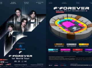 F*Forever Buka Konser Hari Kedua dengan Meriah di Indonesia Arena