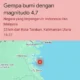 Gempa Magnitudo 2,1 Guncang Purworejo, Tanpa Laporan Kerusakan