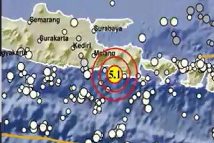 Gempa Magnitudo 5,1 Jember Jatim Tidak Berpotensi Tsunami