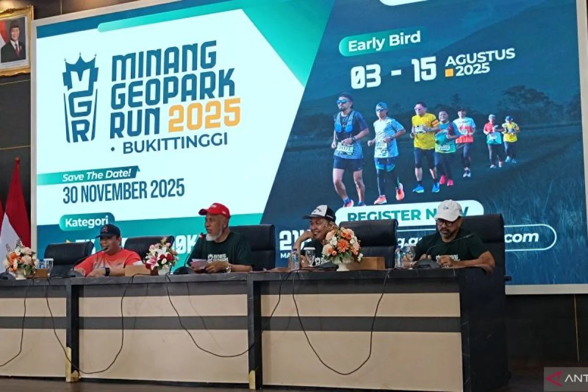 Geopark Run Series Diharapkan Dongkrak Pariwisata dan Ekonomi Daerah