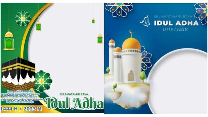 Gratis, 25 Link Download Bingkai Foto Bertemakan Iduladha 1447 Hijriah