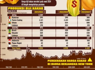 Harga Acuan Ekspor Kakao Naik Hingga 18,53 Persen