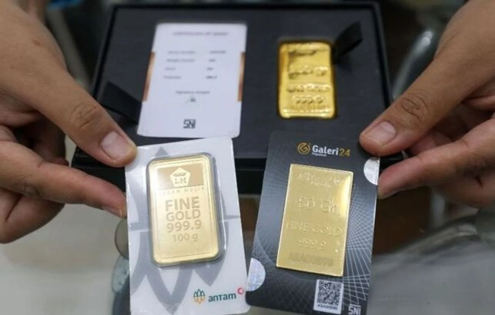 Harga Emas Pegadaian Hari Ini Beragam, UBS dan Galeri24 Bergerak Berbeda