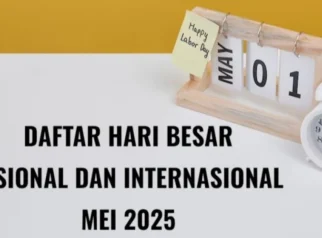 Hari Besar Nasional dan Internasional Diperingati 24 Mei