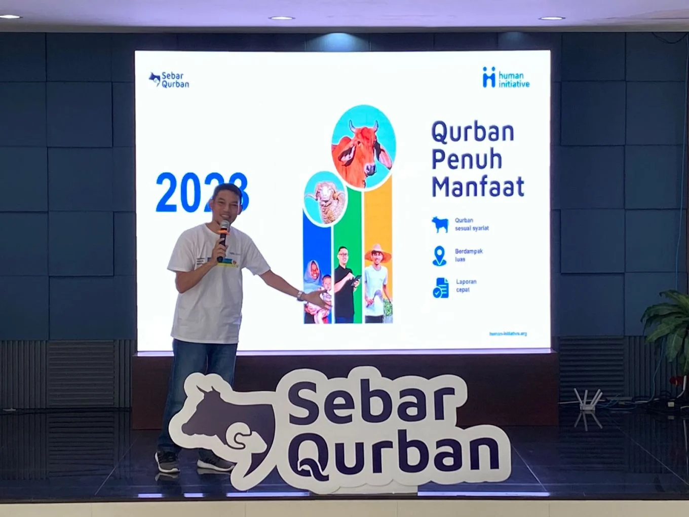 Human Initiative Apresiasi RRI Tentukan Penerima Manfaat Kurban Tepat Sasaran
