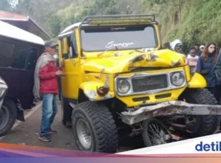 Kecelakaan Jeep Wisatawan di Bromo, Penyebab Diketahui