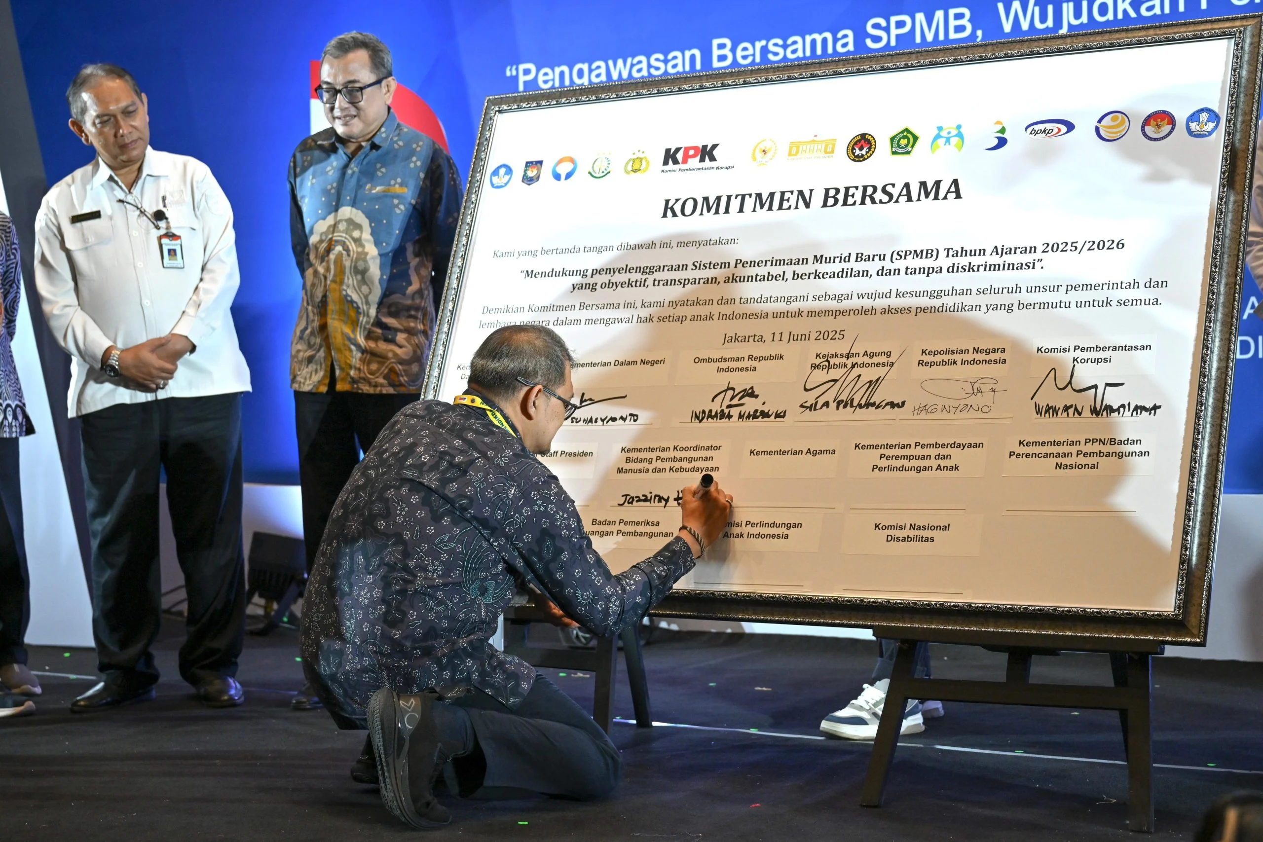 Kemendikdasmen Luncurkan Komitmen SPMB Berkeadilan Melalui Sinergi Lintas Lembaga