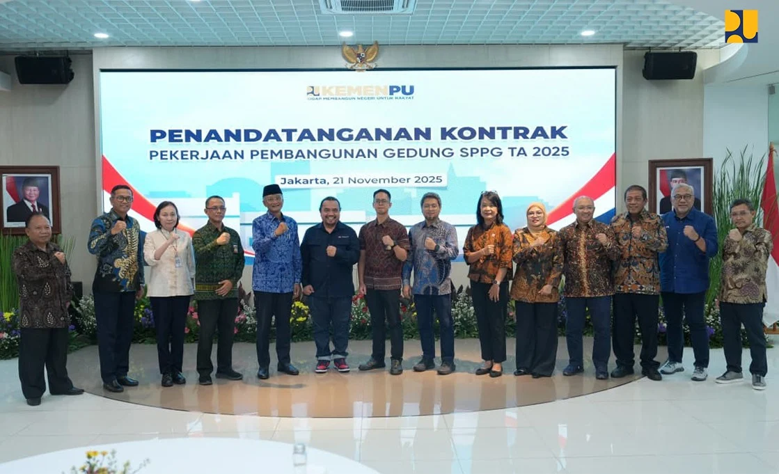 Kementerian PU Selesaikan 222 SPPG di Seluruh Indonesia