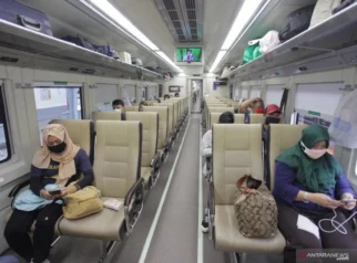 Kereta Api Serayu Lintas Selatan Angkut 446.704 Penumpang di Awal 2026